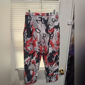 Aegean Camouflage Number Print Pants